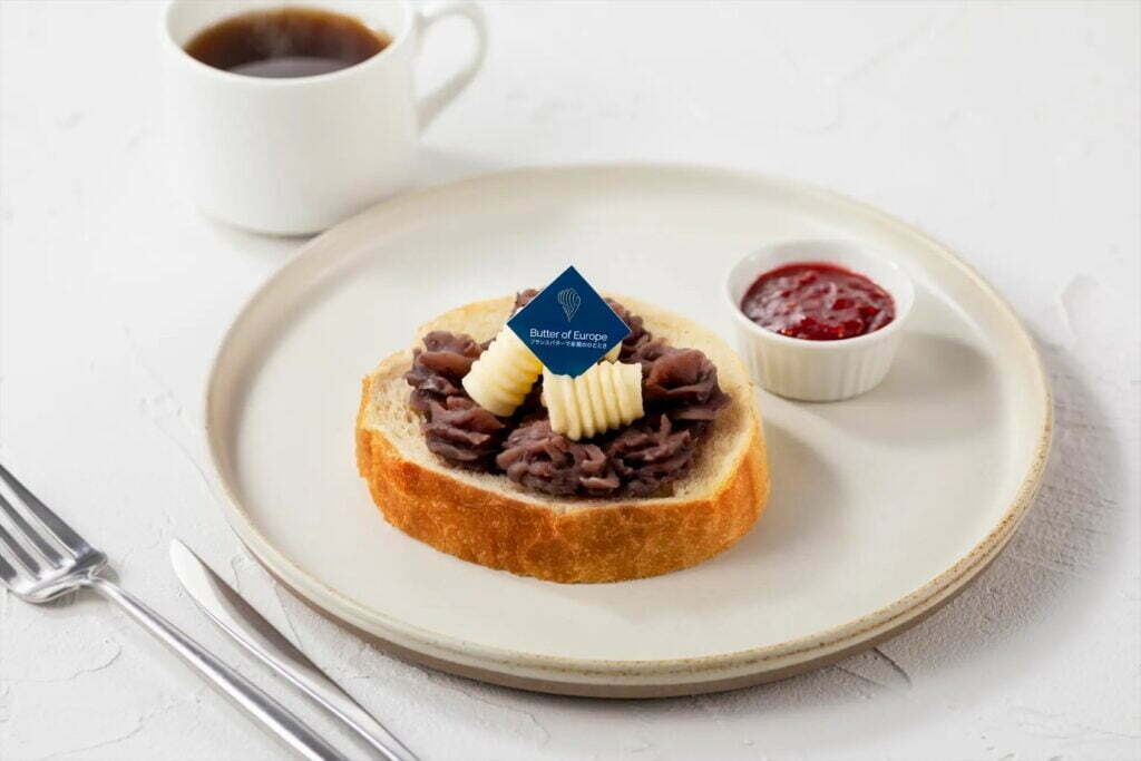 あんバタートースト