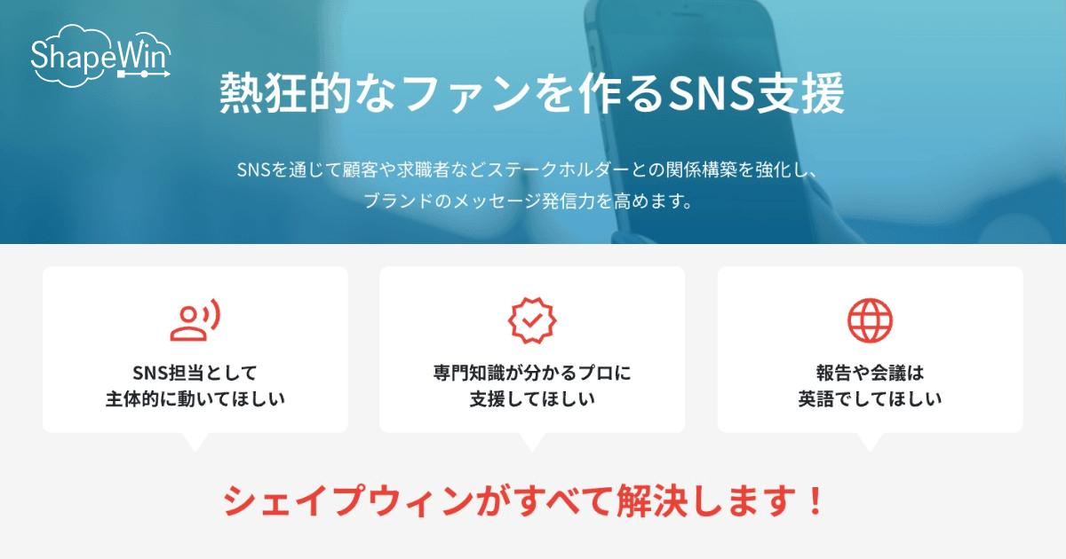 熱狂的なファンを作るSNS支援 SNS支援