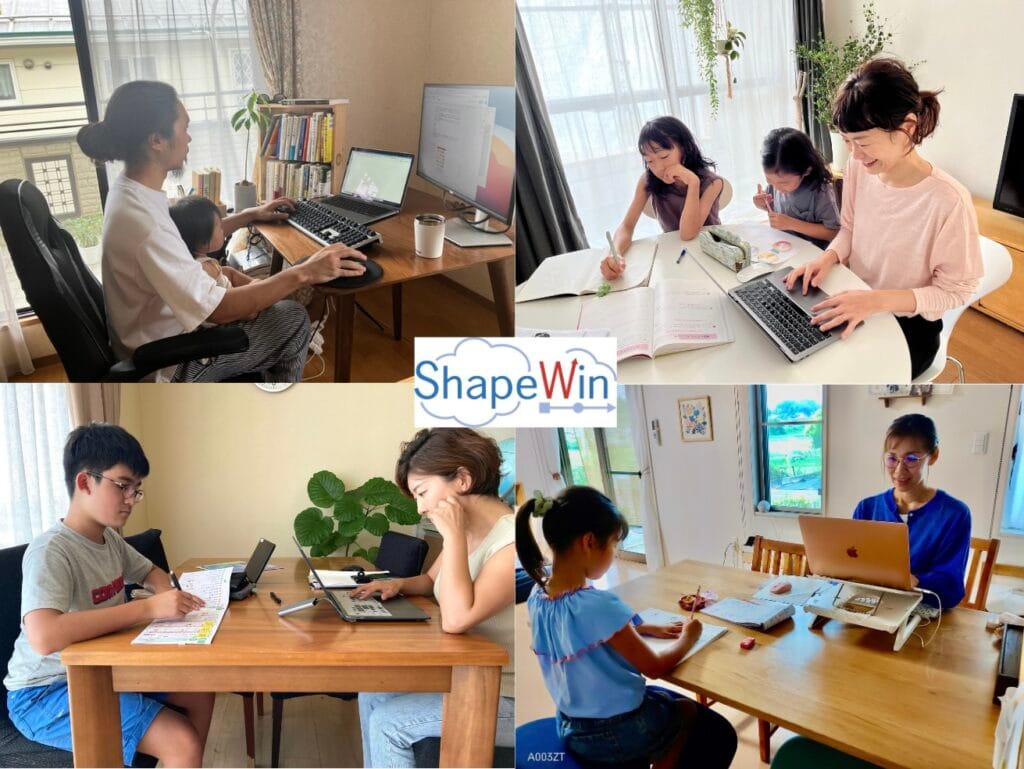 シェイプウィンの育児と仕事の両立参考画像