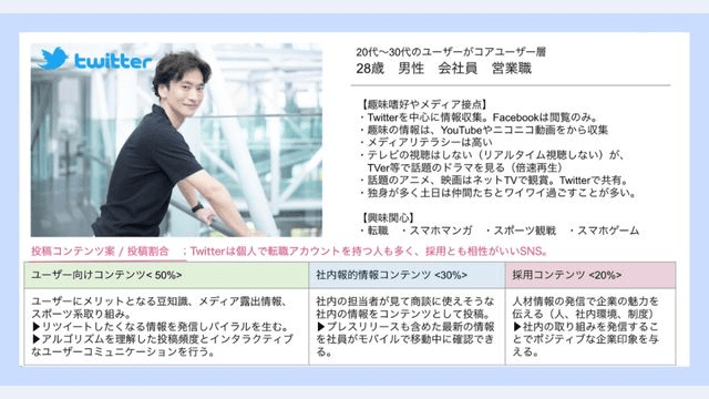 メディア戦略とは?トリプルメディアやクロスメディアの活用術! ペルソナ・ユーザー設定