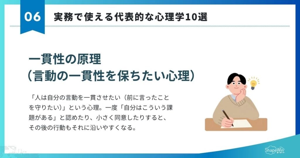 マーケティングに活用できる心理学テクニック10選 マーケティングに活用できる心理学テクニック10選